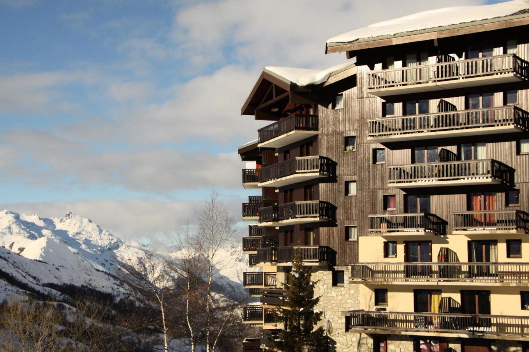 Residence Balcons D'Olympie - Appartement Confortable Avec Cabine - Proche Des Pistes - Balcon Mae-1514 Saint-Martin-de-Belleville Buitenkant foto